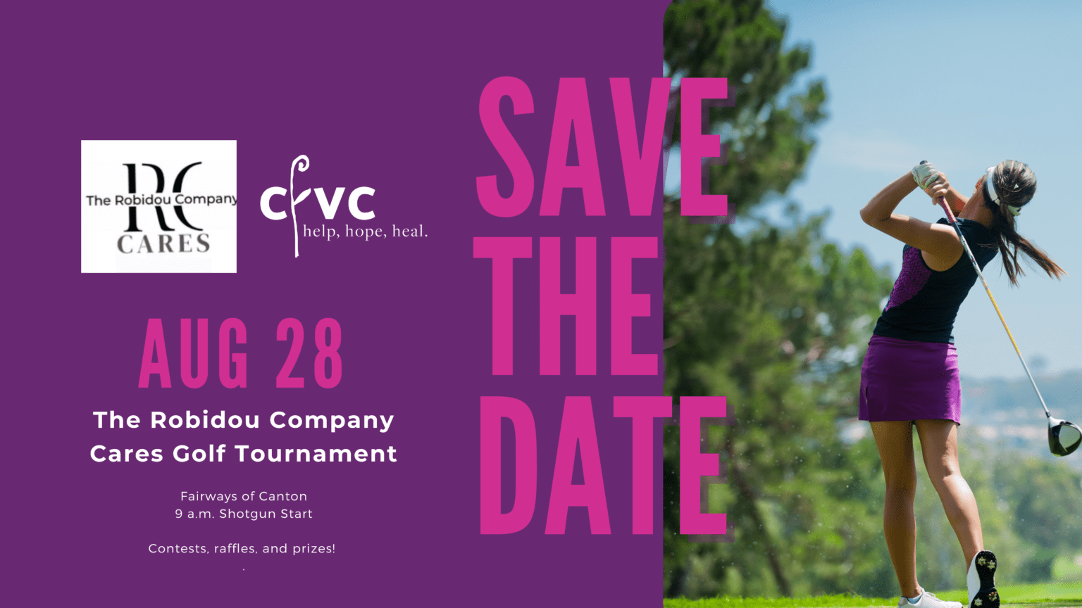 Cfvc 5th Annual Robidou Company Cares Golf Tournament - Cherokee Family ...